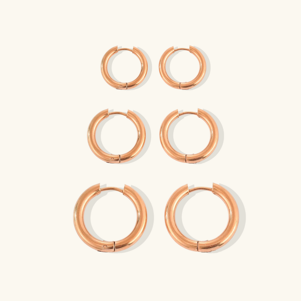 Orbita Hoop Earrings Set