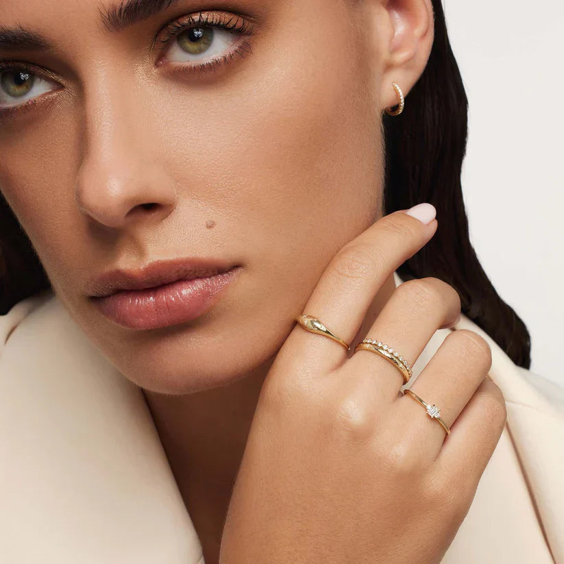 Diamond Dome Ring
