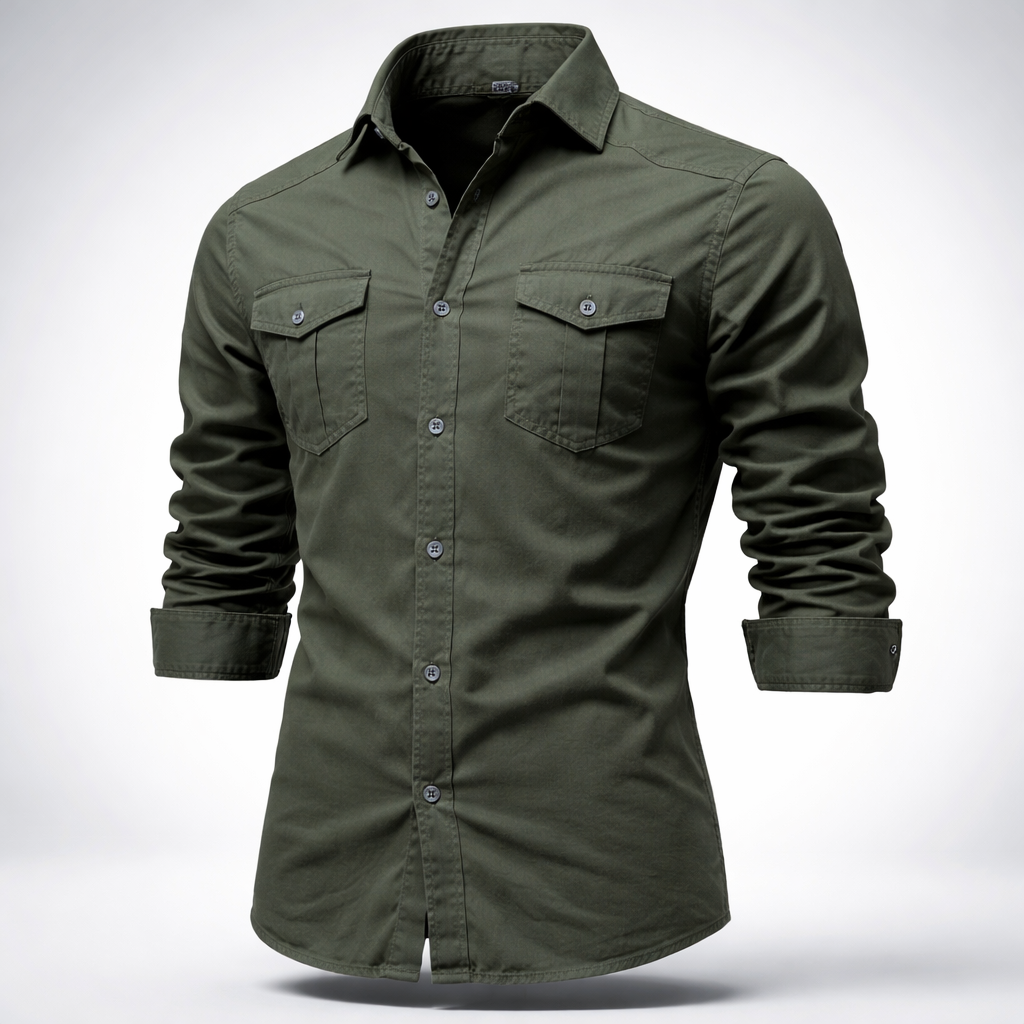 Harrington | Structured Cotton Shirt