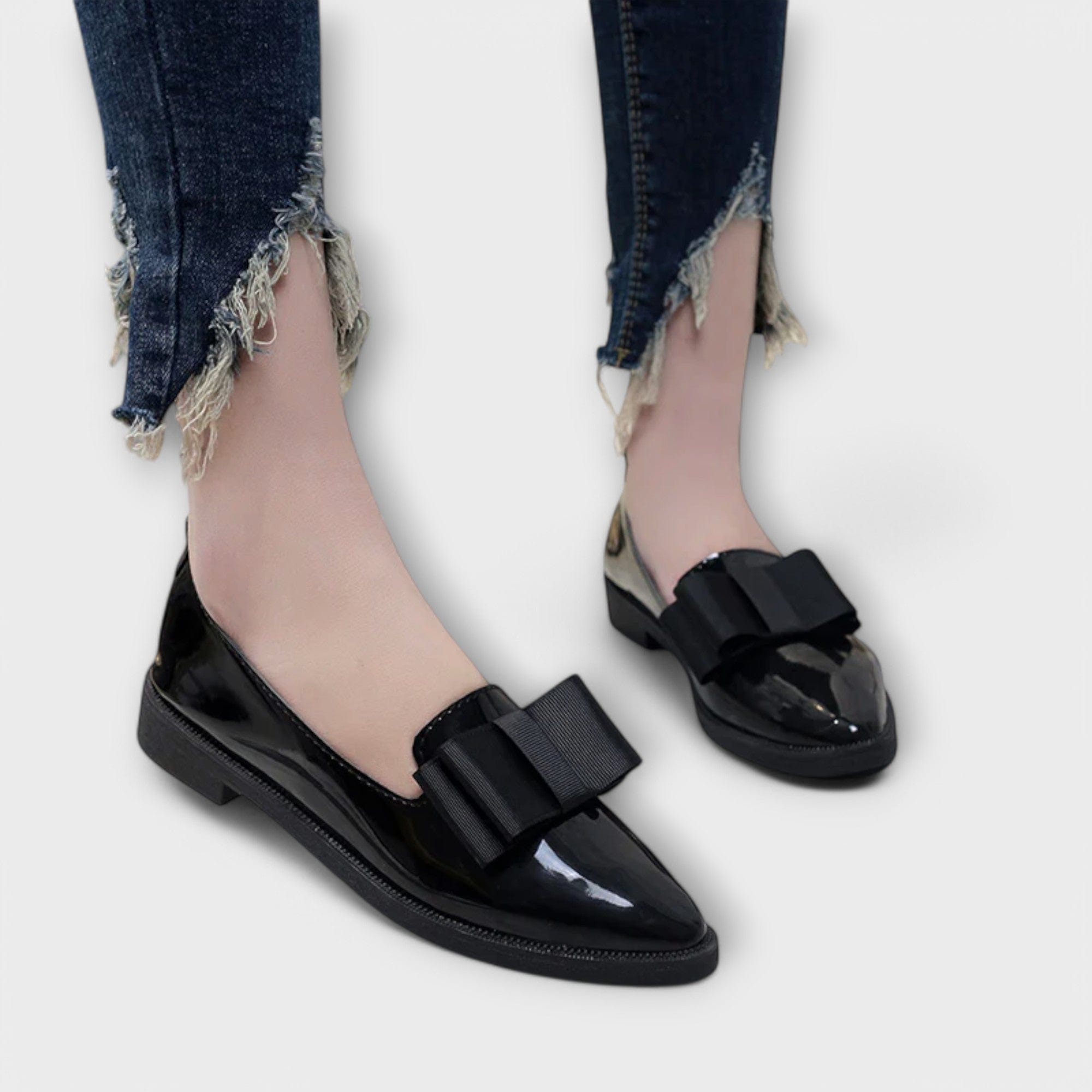 Zaria | Elegant Bow Detail Loafer Loafers