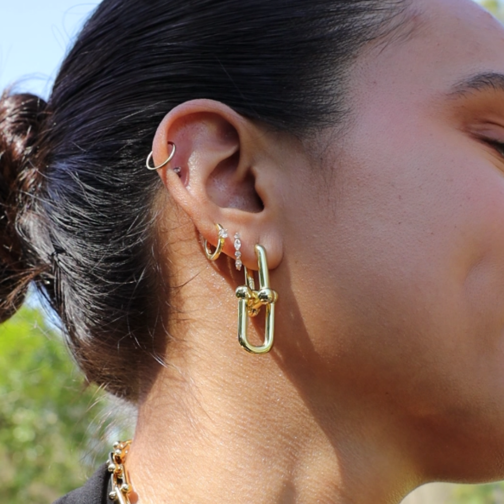 London Link Earrings