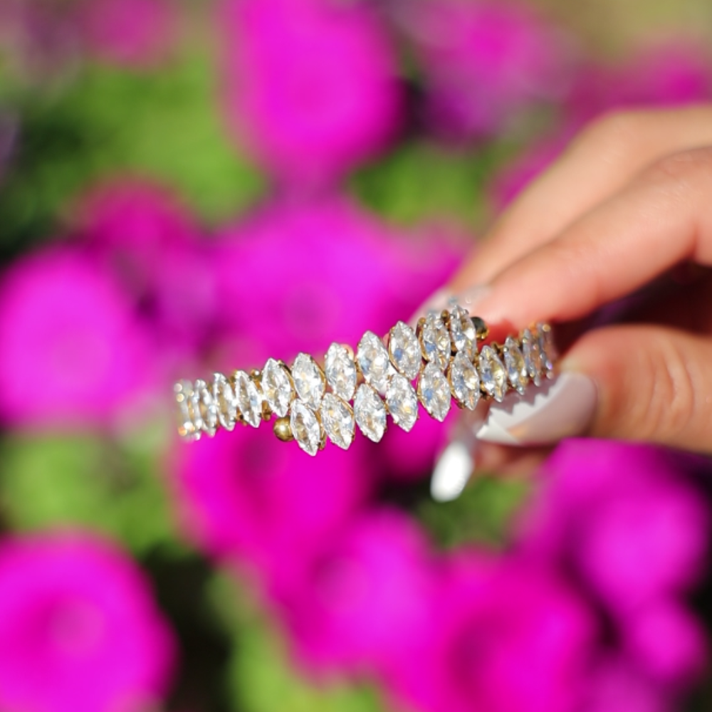 Marquise Cuff Bracelet