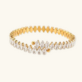 Marquise Cuff Bracelet