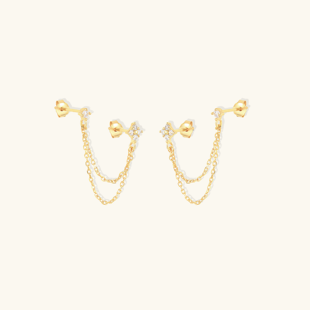 Mica Link Earrings