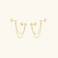 Mica Link Earrings