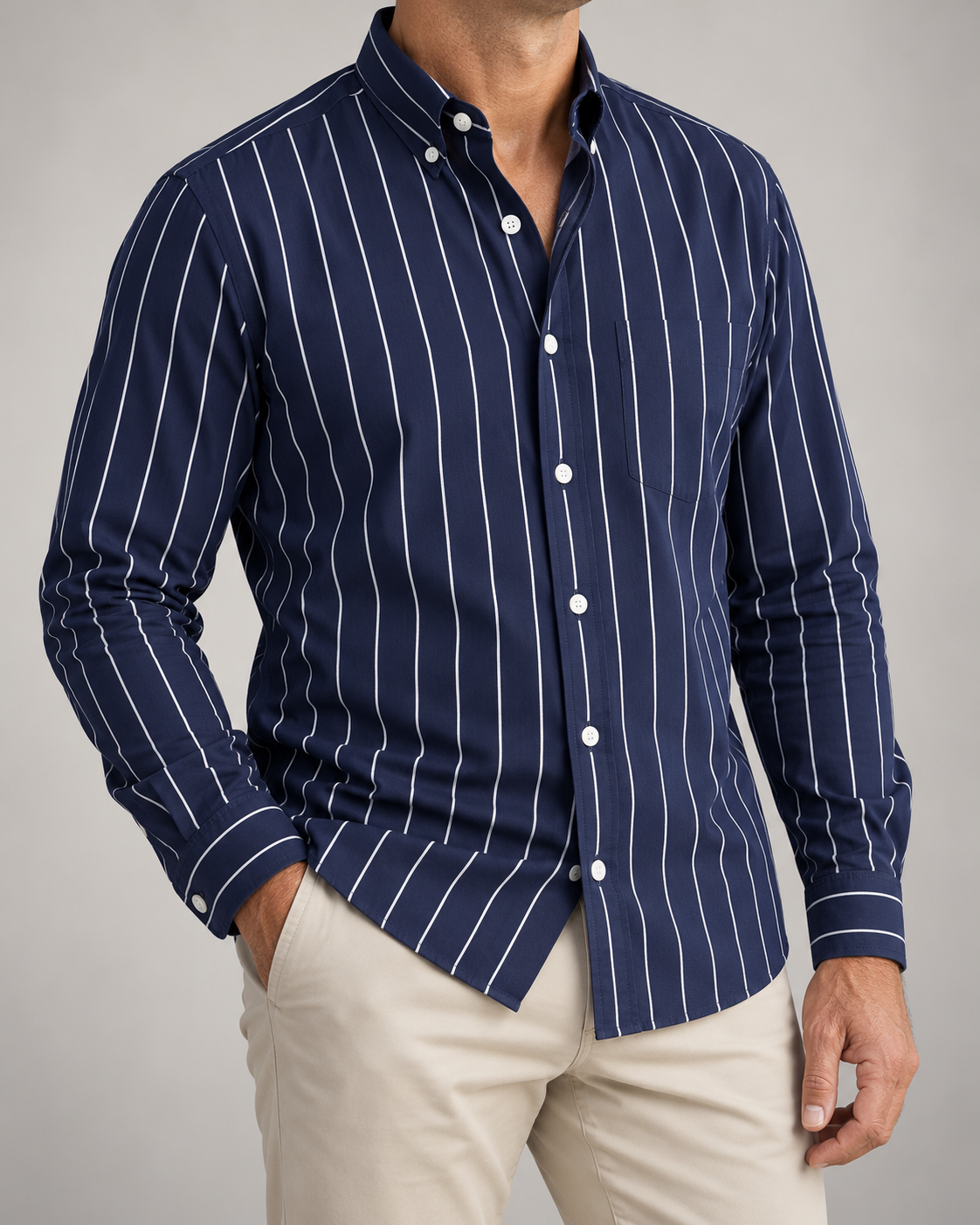 Martin - Striped Cotton Shirt