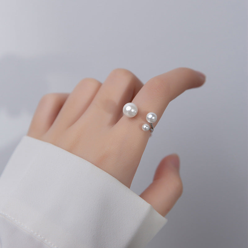 Adjustable Freshwater Pearl Ring