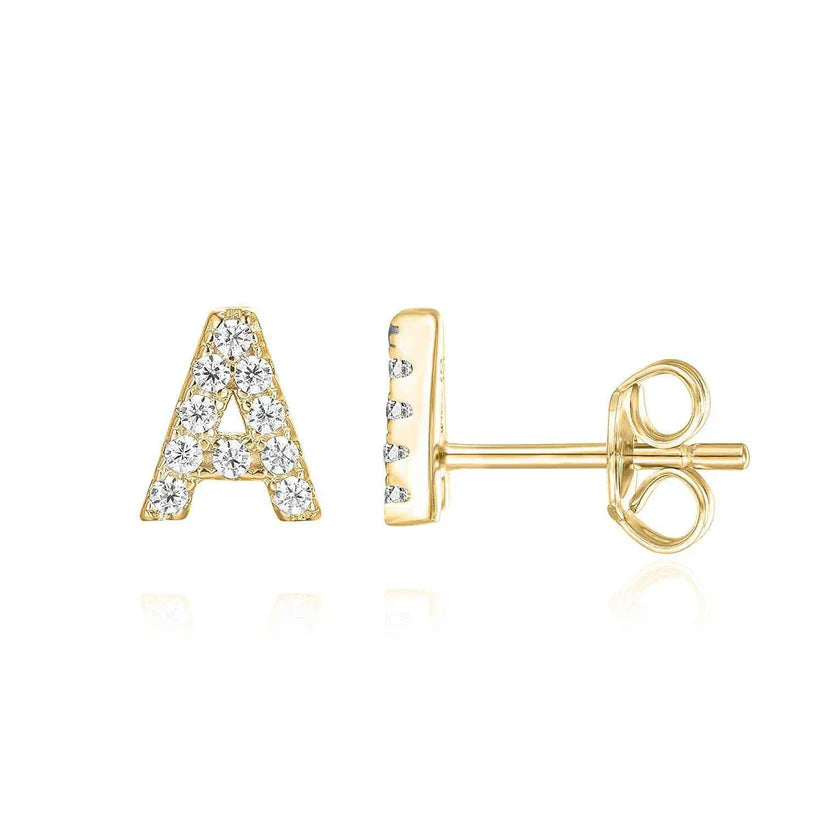 Initial Earring 1pc