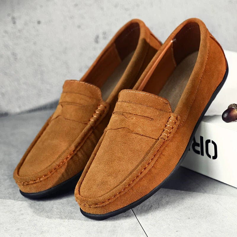 Otis - Suede Loafers with Cushioned Comfort