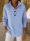 Florence™ | V-Neck Polo Sweater