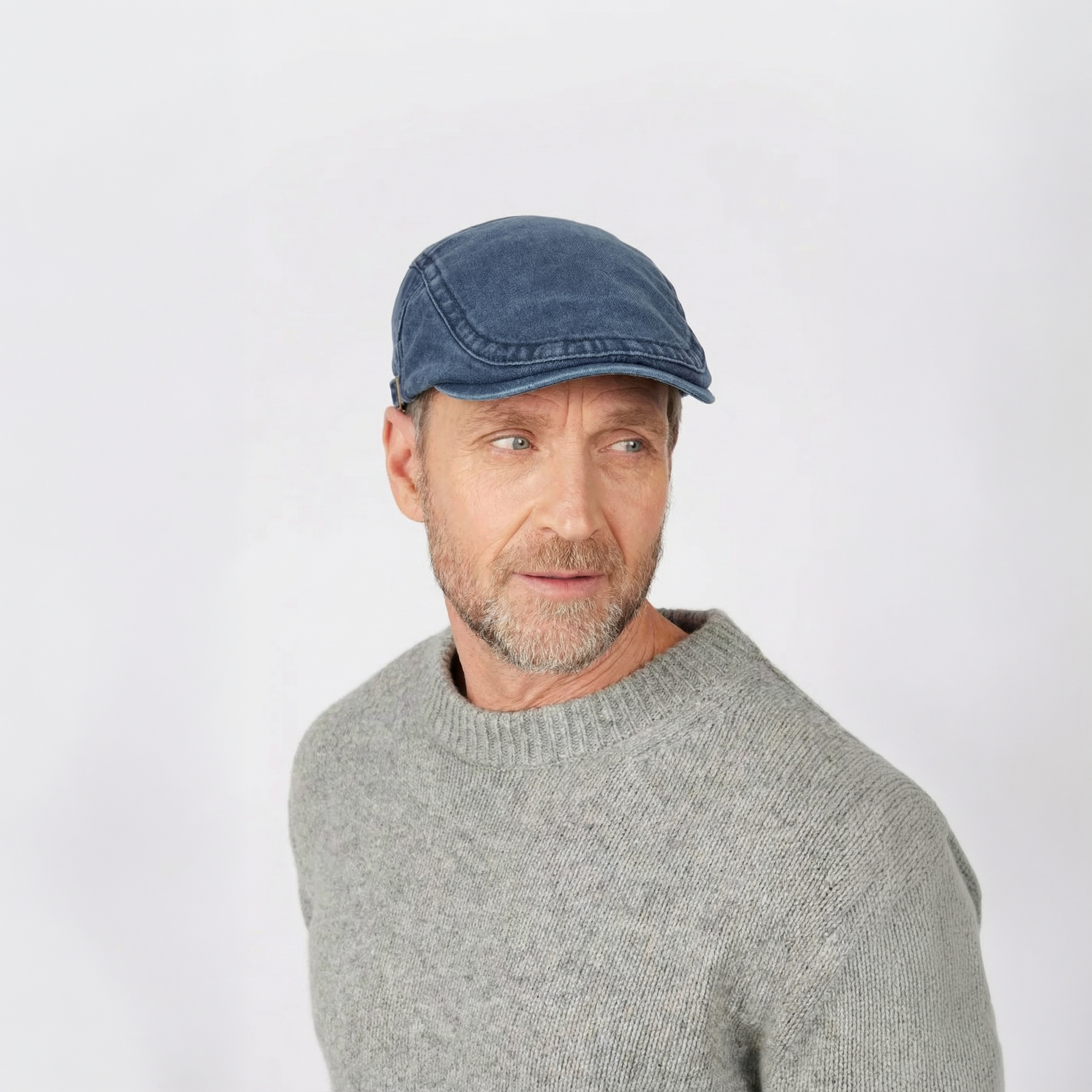 Charles - Denim Vintage Cap
