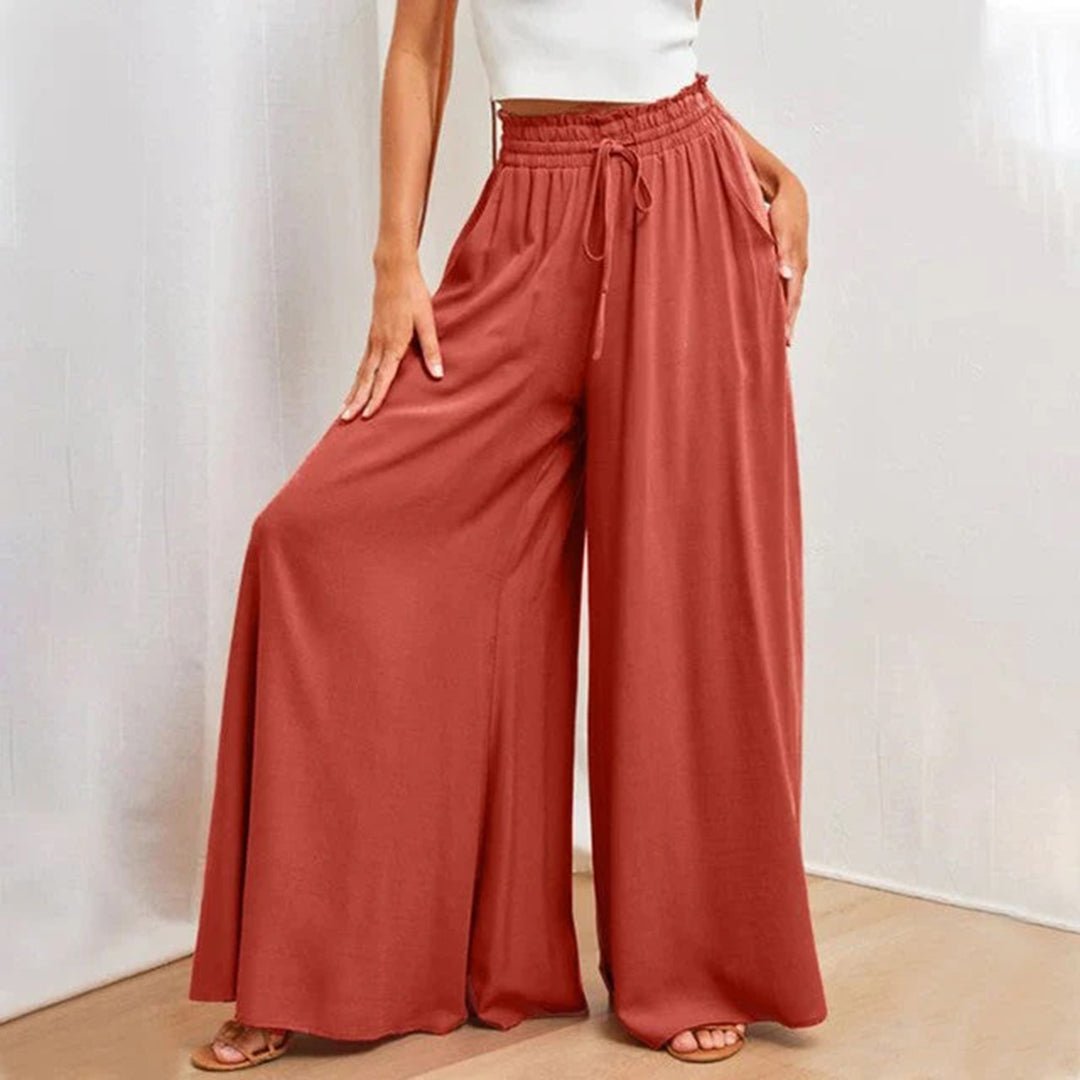 Paula | Casual Wide-Leg Pants
