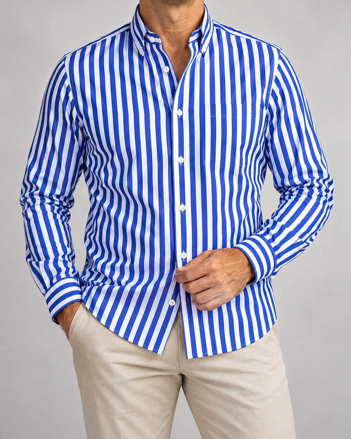 Martin - Striped Cotton Shirt