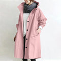 Catherine | Hooded Longline Trench Coat