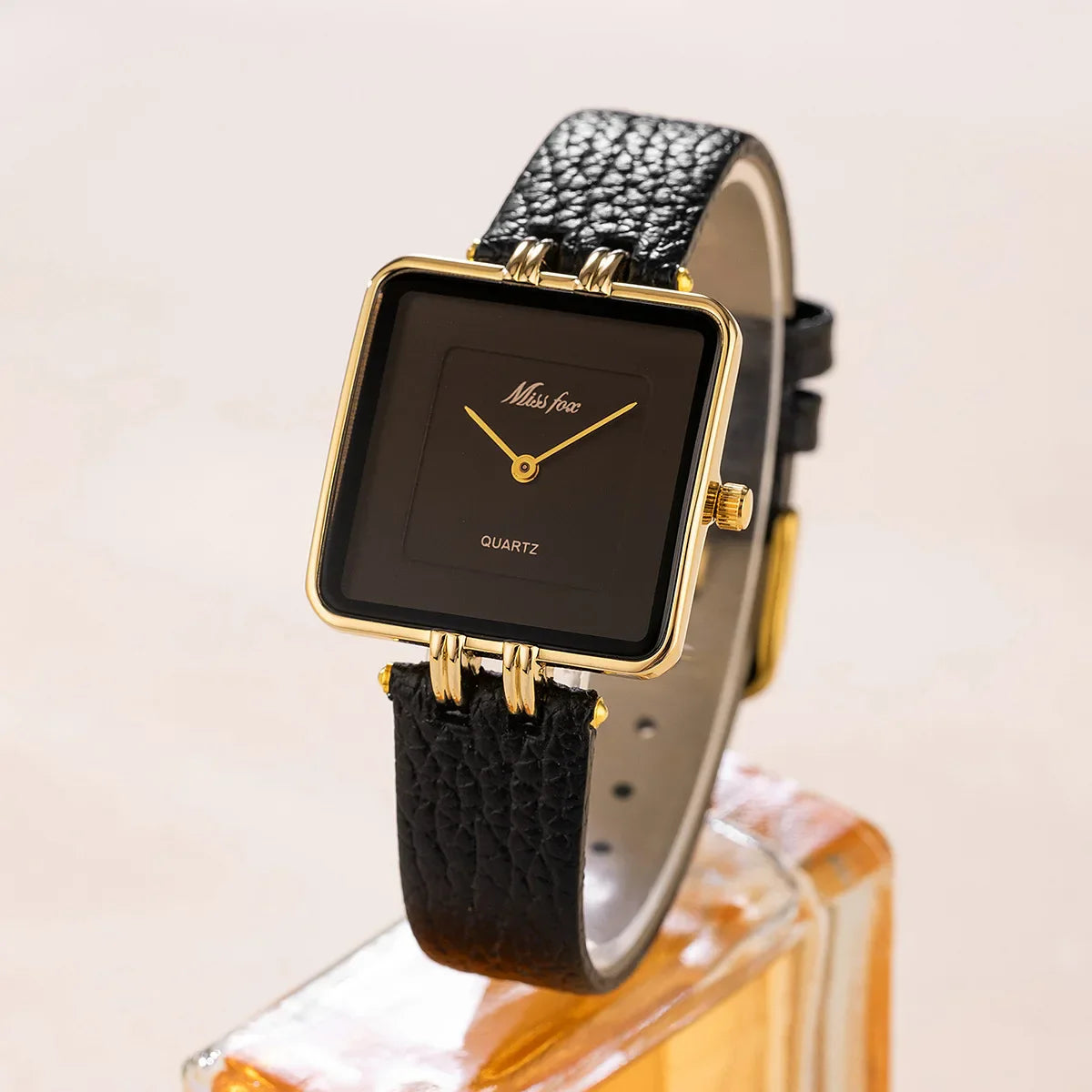 Elaine Leather Strap Watch