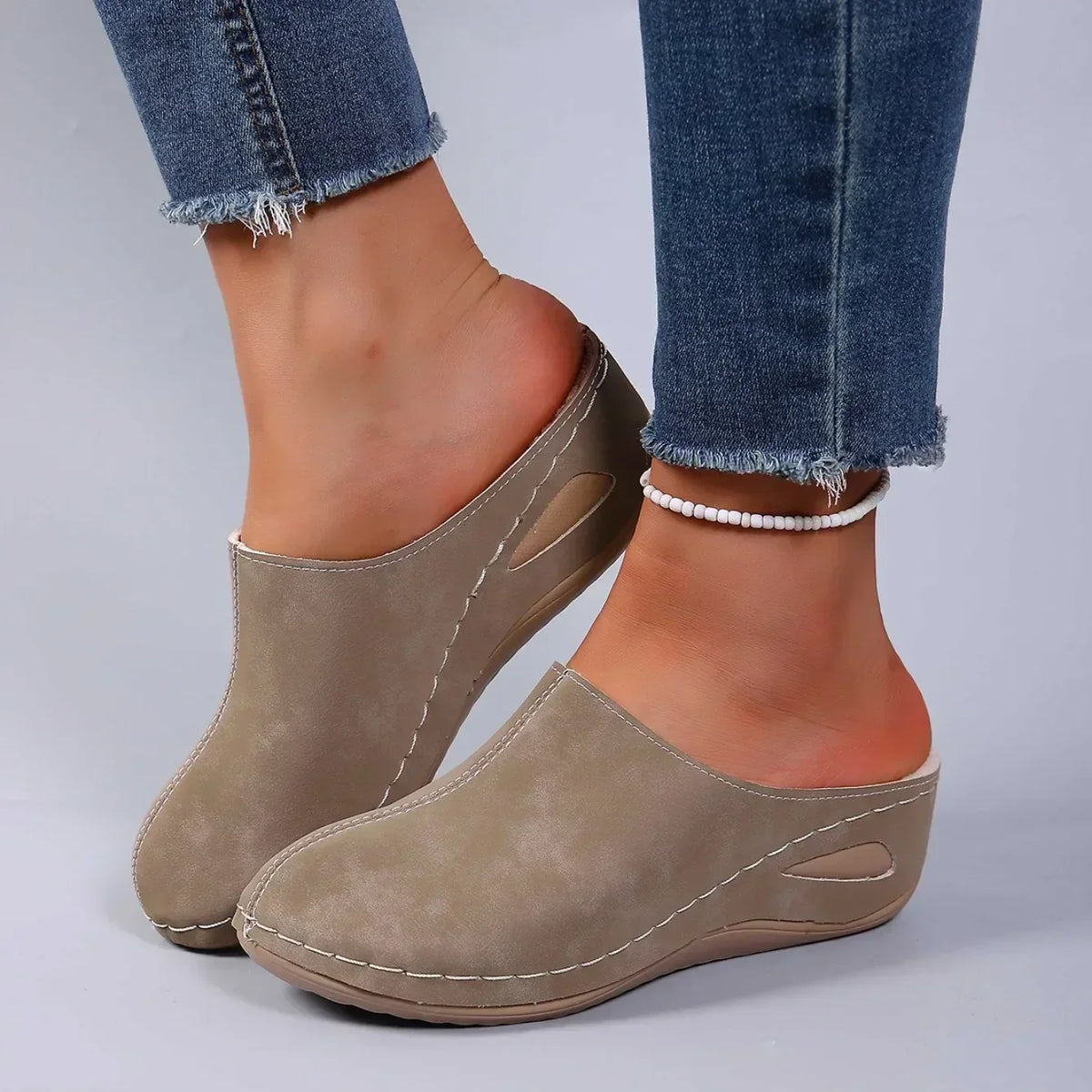 Faye | Warm Faux-Fur Lined Slippers