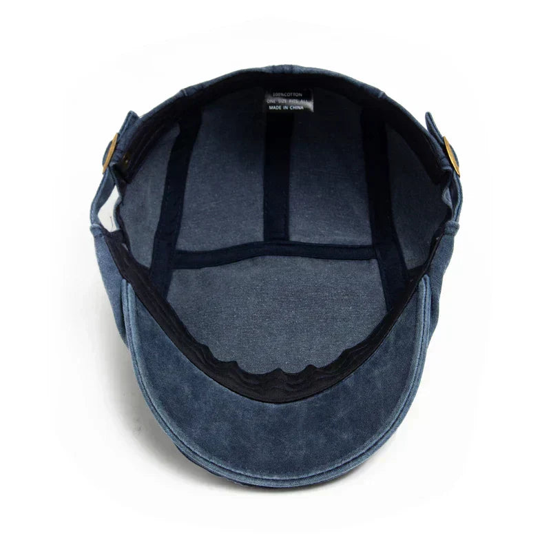Charles - Denim Vintage Cap
