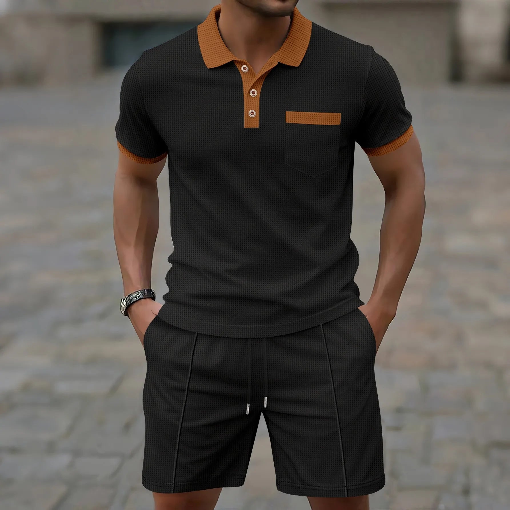 Calvin - Casual Polo Set