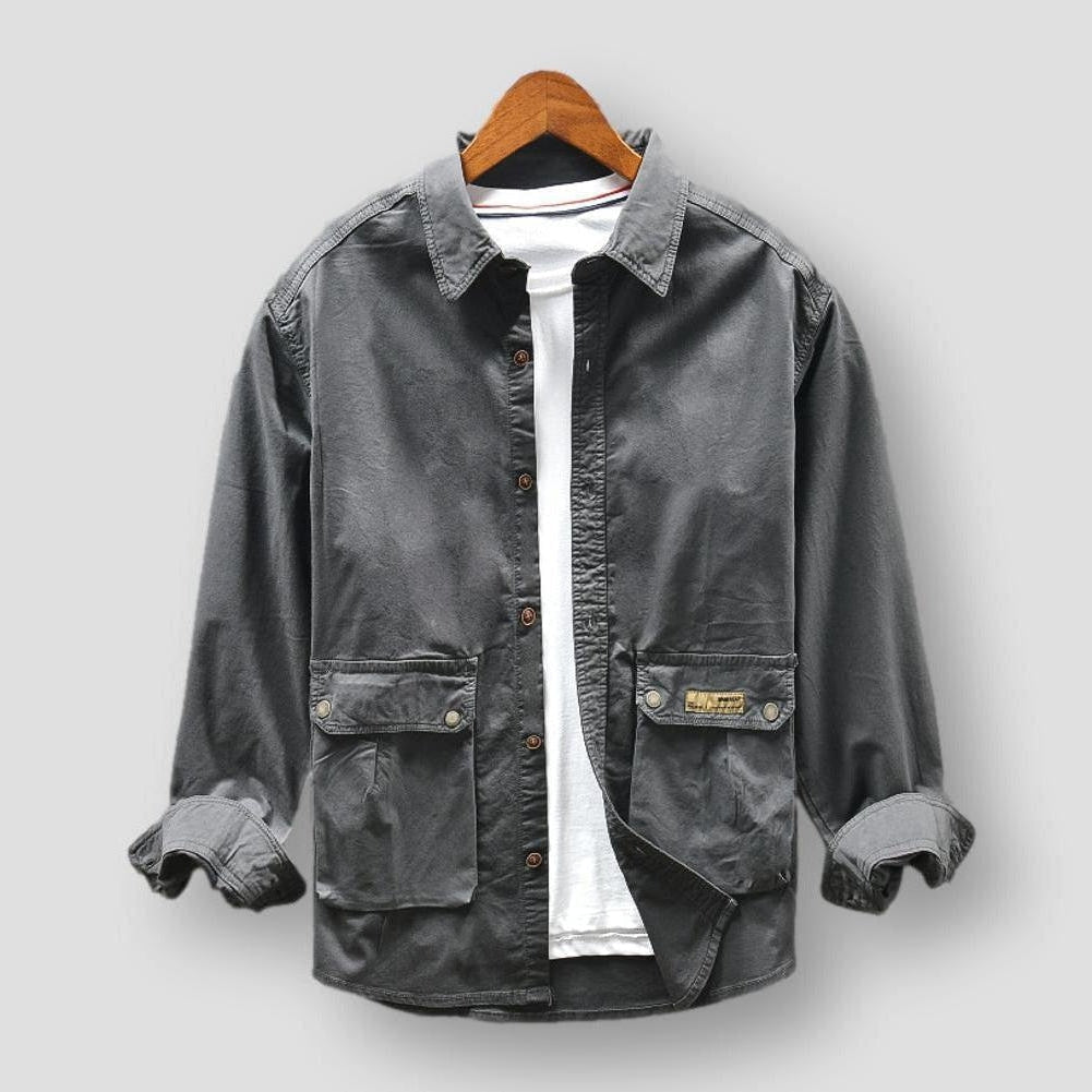 Nathan | Retro Casual Shirt