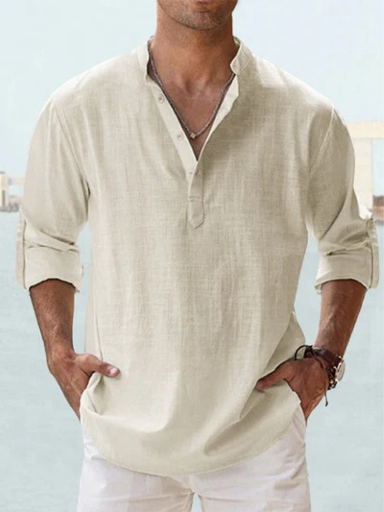 Cazel | Breathable Linen Shirt