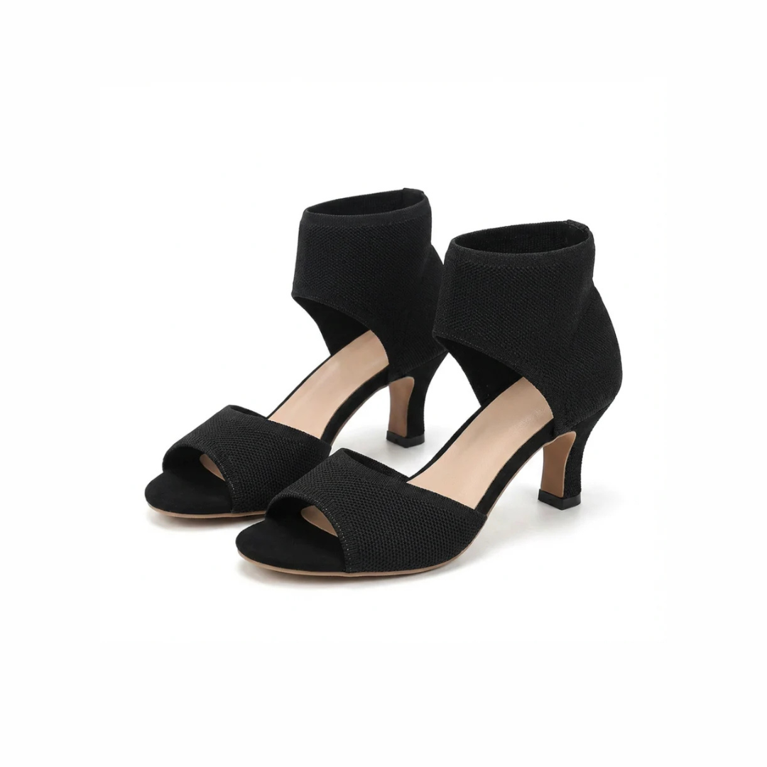 Camille | Stretch Comfort Heels