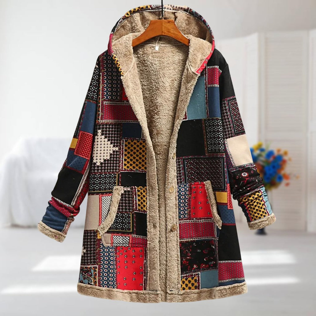 Camellia – Lightweight Winter Jacket with Faux Fur Lining