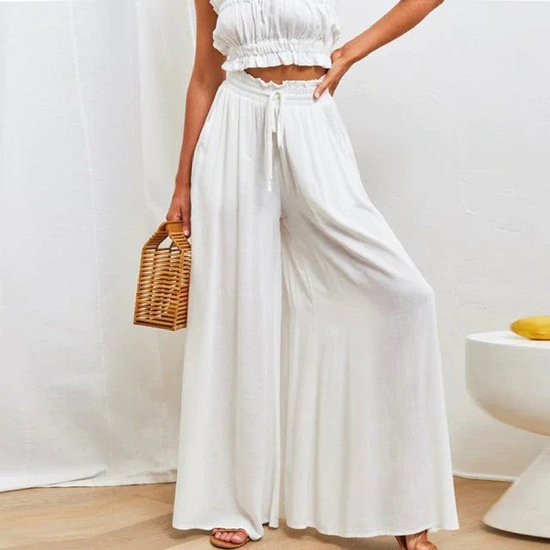 Paula | Casual Wide-Leg Pants