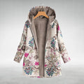 Melvaris | floral fleece jacket