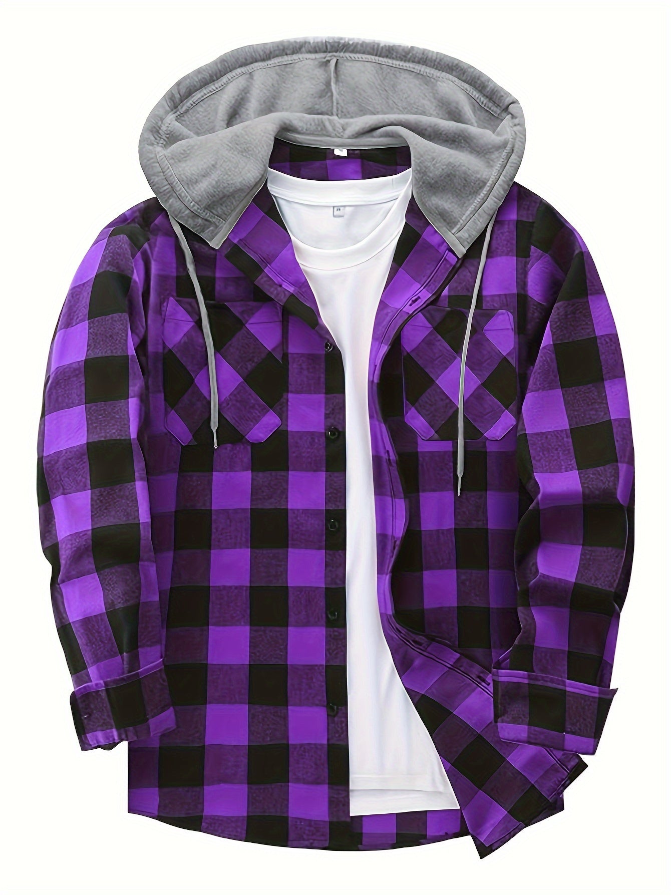 Fredrick | Hooded Flannel Shirt