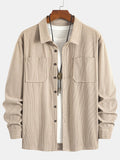 Bryce | Ribbed Textured Overshirt