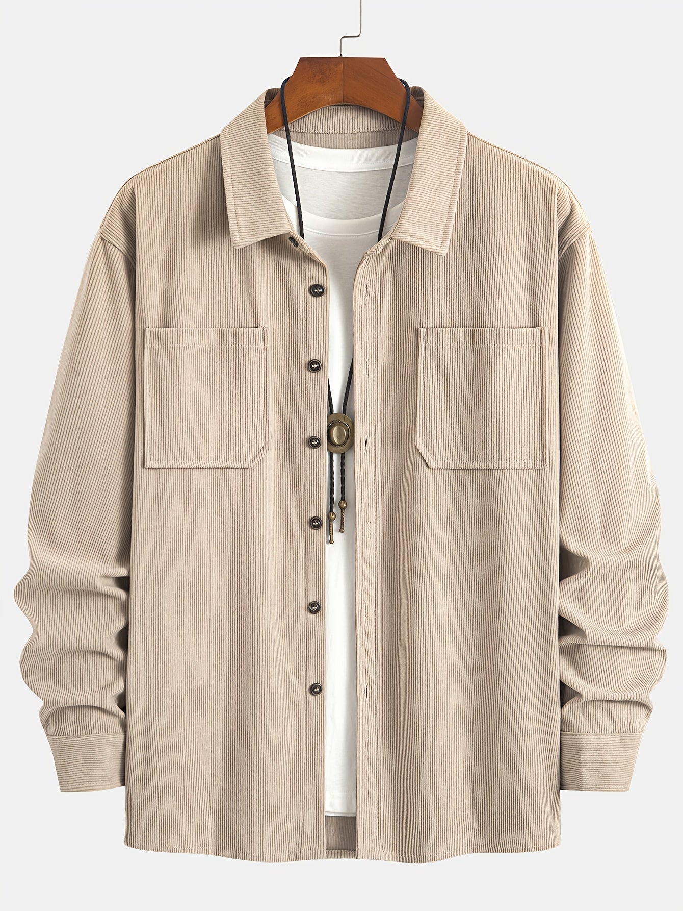Bryce | Ribbed Textured Overshirt