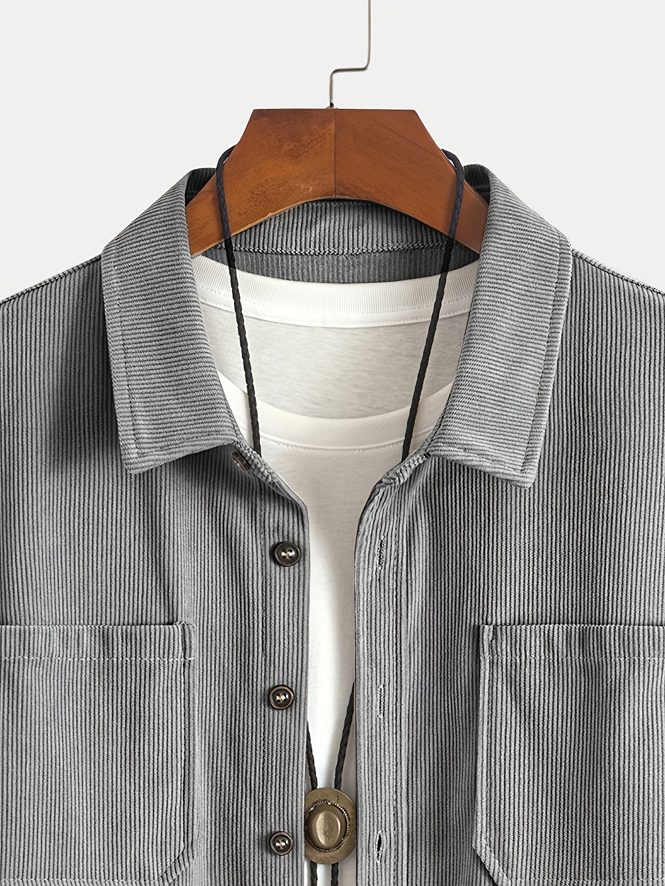 Bryce | Ribbed Textured Overshirt