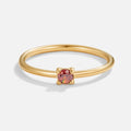 Gold Rings with Birthstone