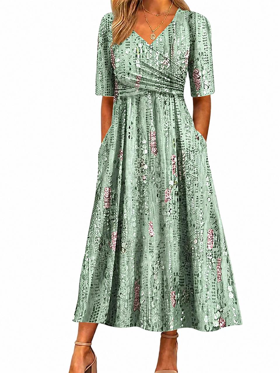 Hattie | Casual Floral Everyday Midi Dress