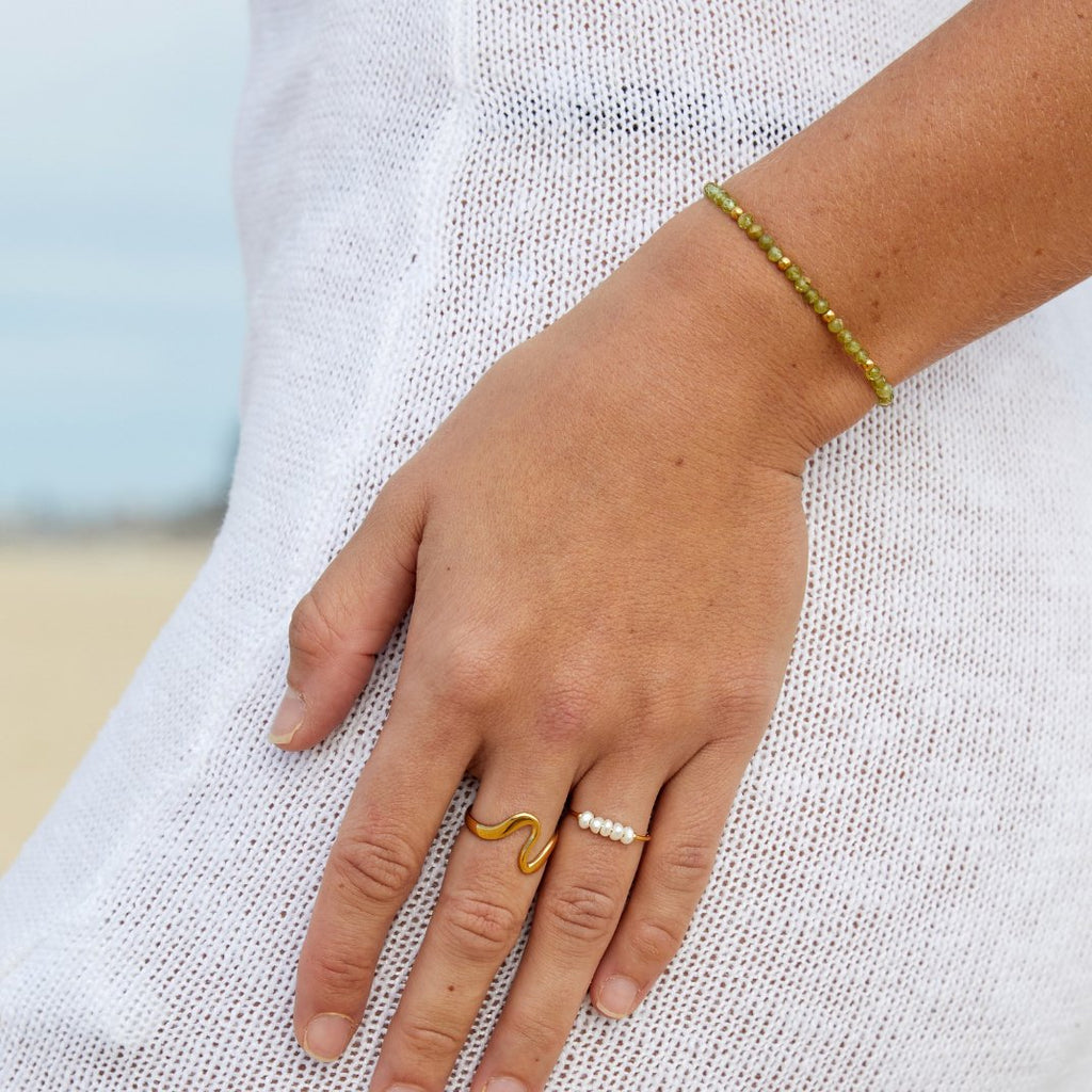 Silva - Ring with Freshwater Pearls