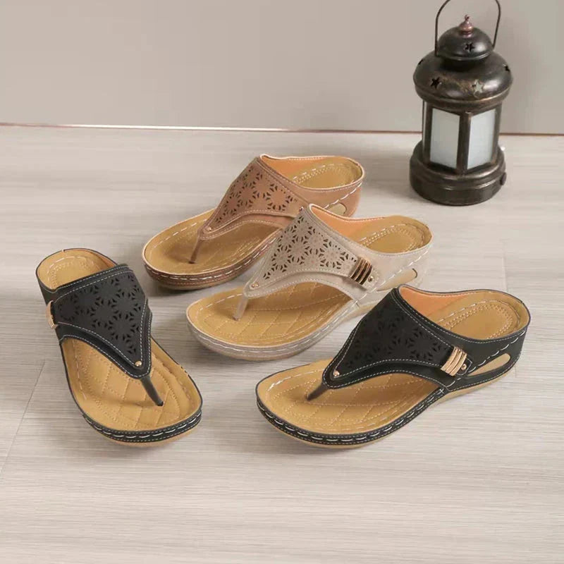 Rynara | Orthopedic Wedge Heel Sandal