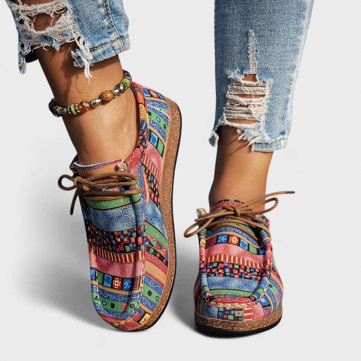 Sandra | Orthopedic Bohemian Sneakers