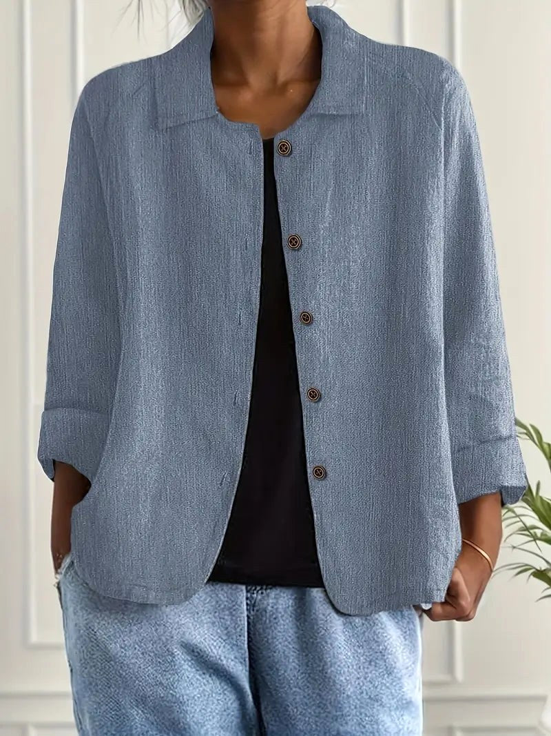 Denise | Retro Cotton Overshirt