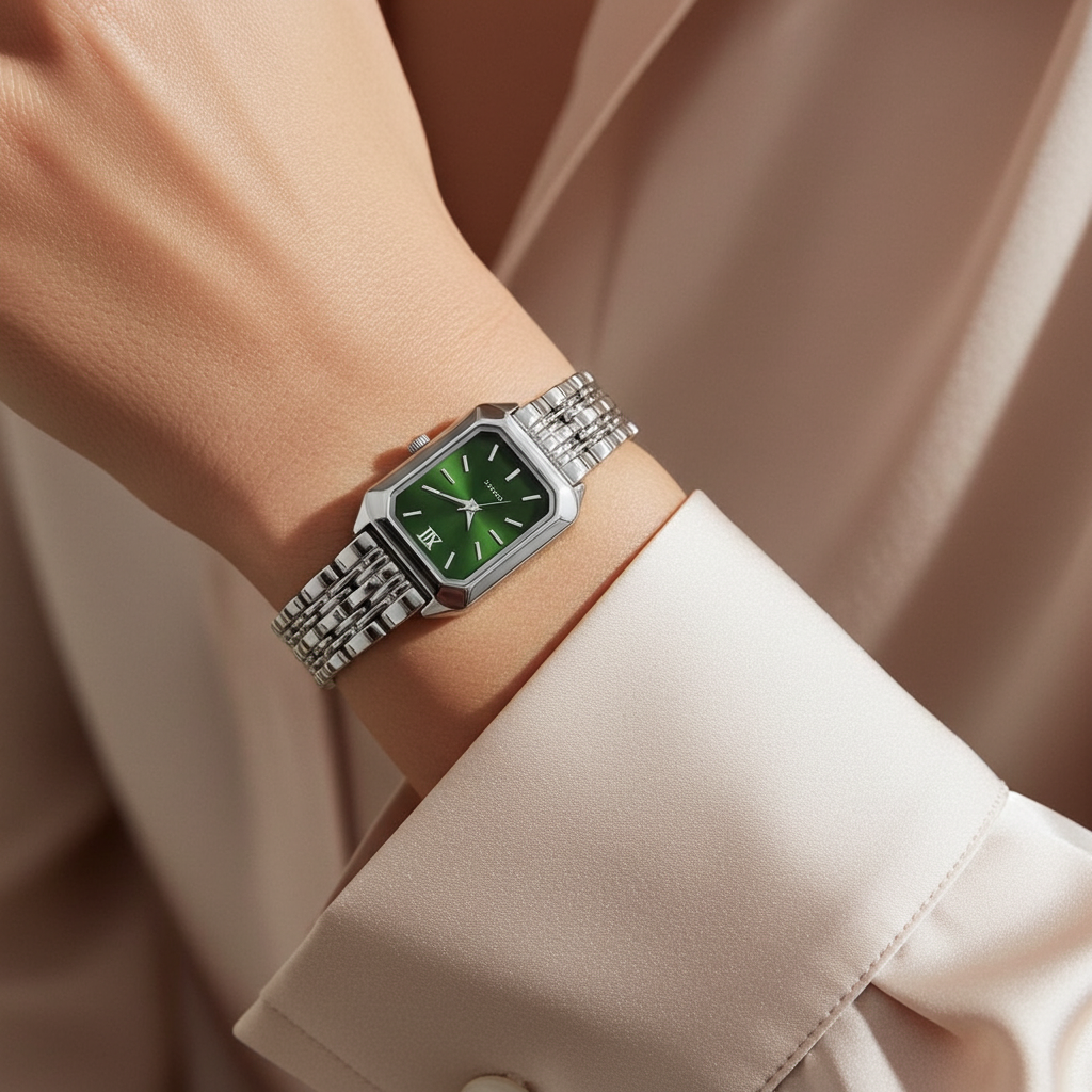 Alure Watch Silver/Green
