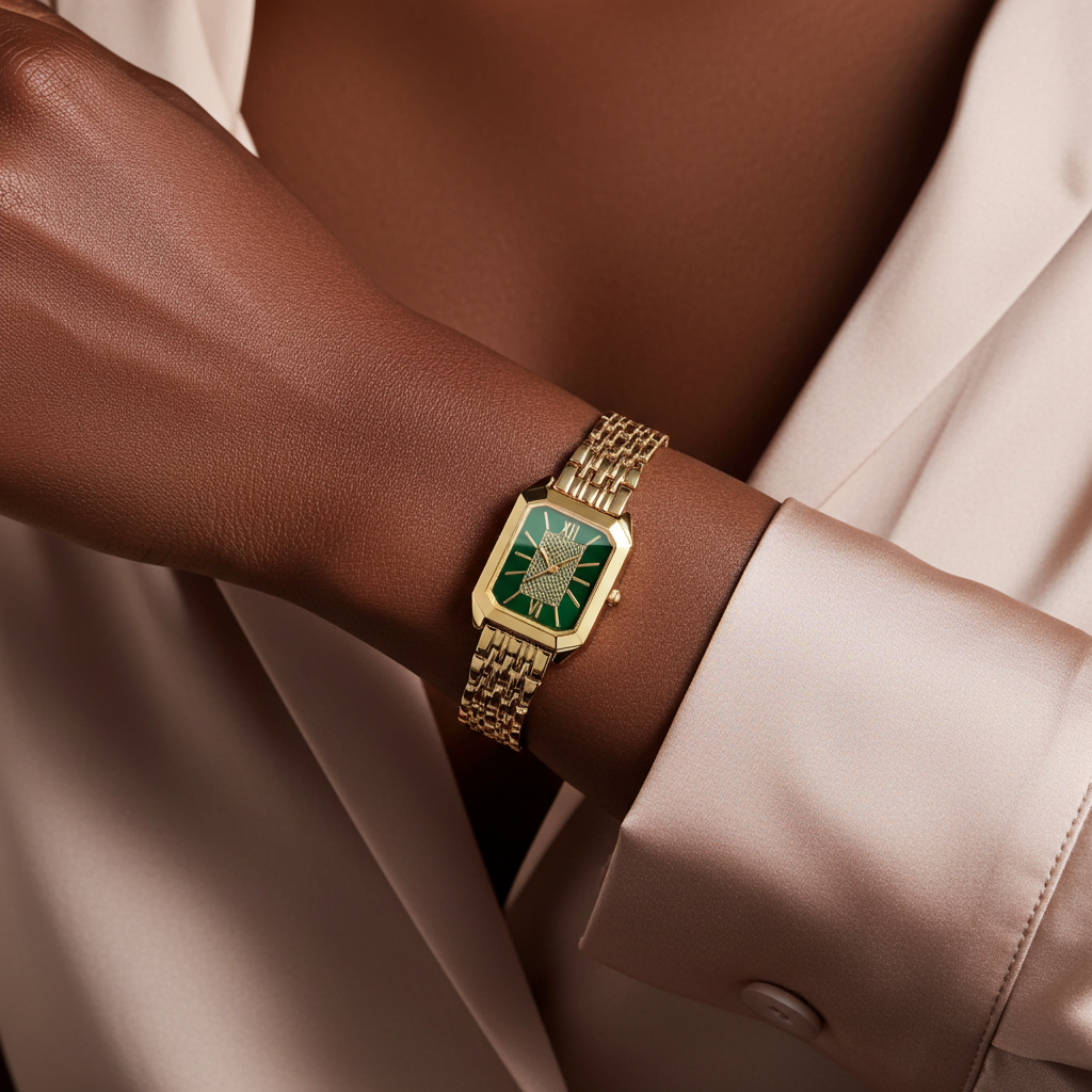 Alure Watch Gold/Green