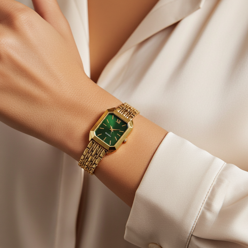 Alure Watch Gold/Green