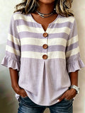 Gia - V-Neck Blouse