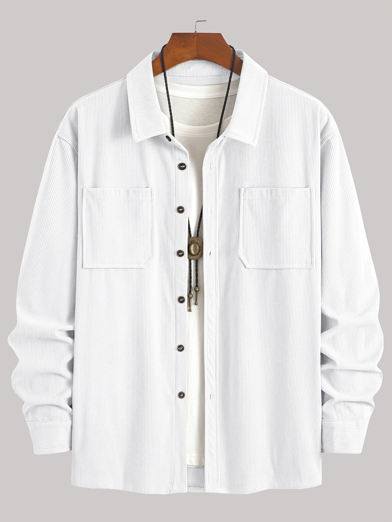 Bryce | Ribbed Textured Overshirt