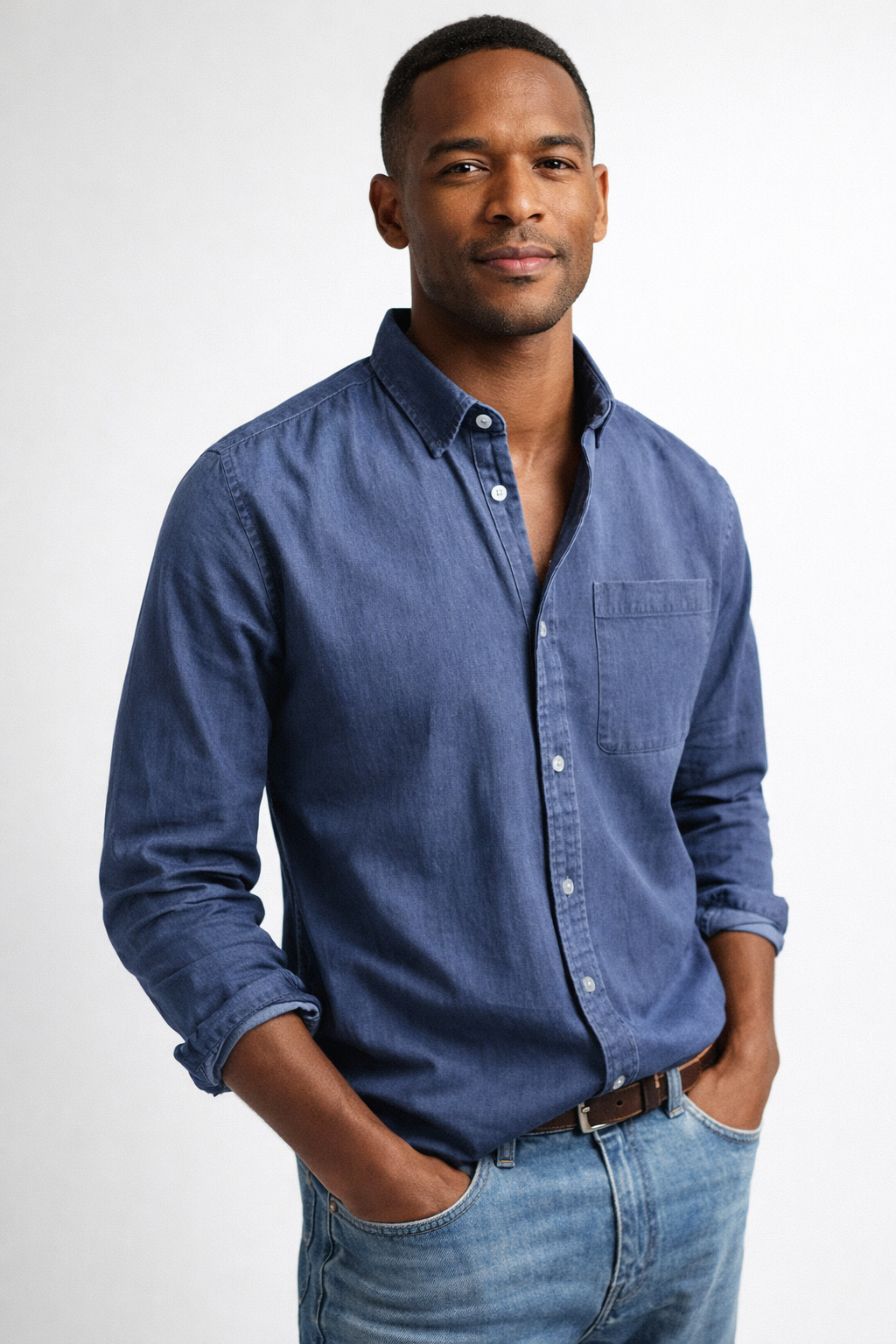 OVWISS | BUTTON-DOWN SHIRT FOR MEN