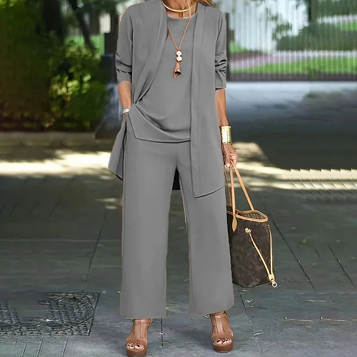 Kaevia – 3 Piece Loose Fit Lounge Set