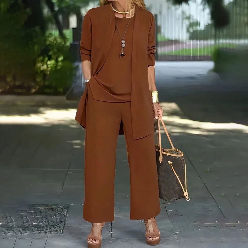 Kaevia – 3 Piece Loose Fit Lounge Set