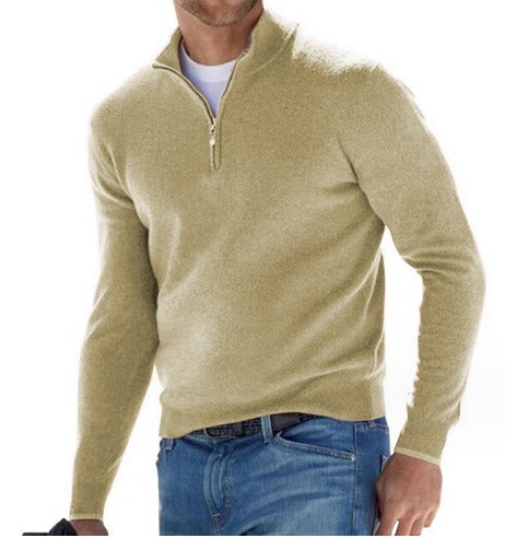 Abbott | Men's Quarter Zip Pullover - Soft Knit