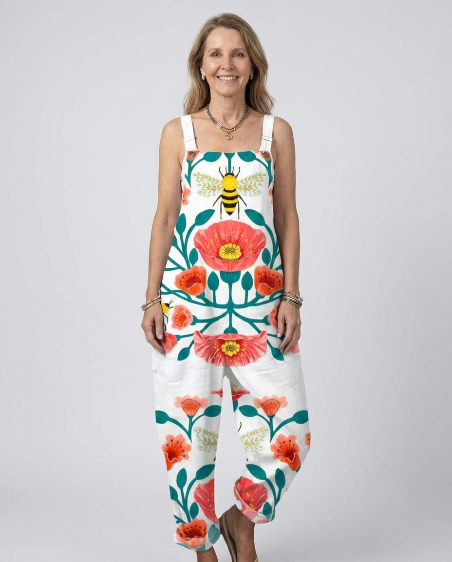 Quavira | Comfortable printed Jmpsuit