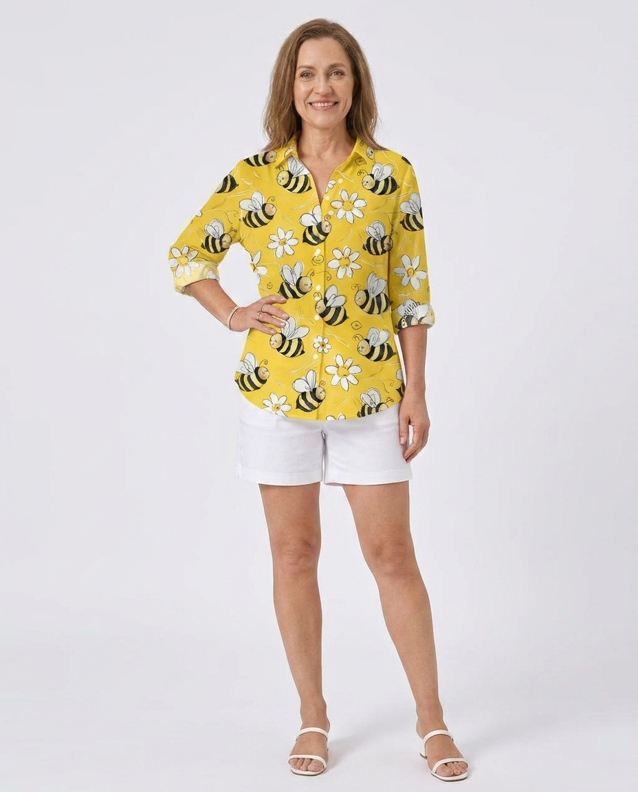 Delyssa | Bee Blossom Blouse