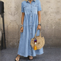 Maya | Cotton BUTTON-FRONT DRESS